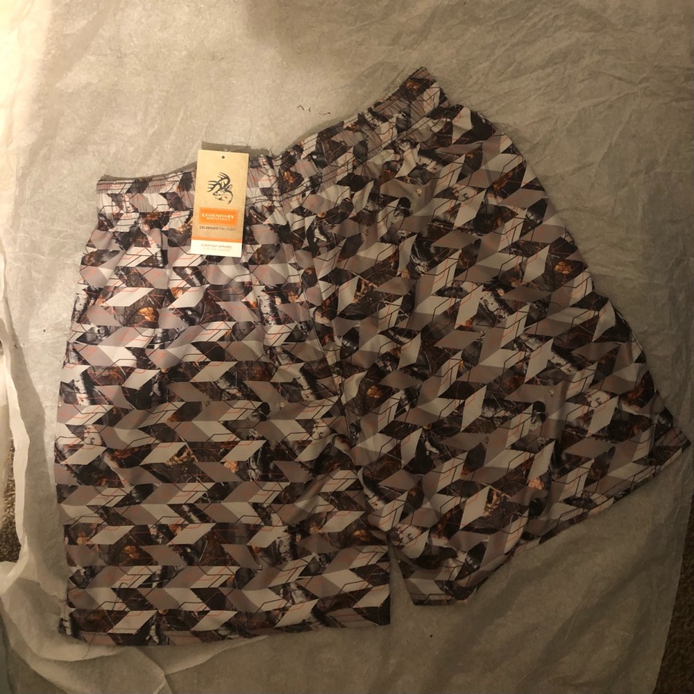 Legendary Whitetails Men's River Rock Swim Shorts